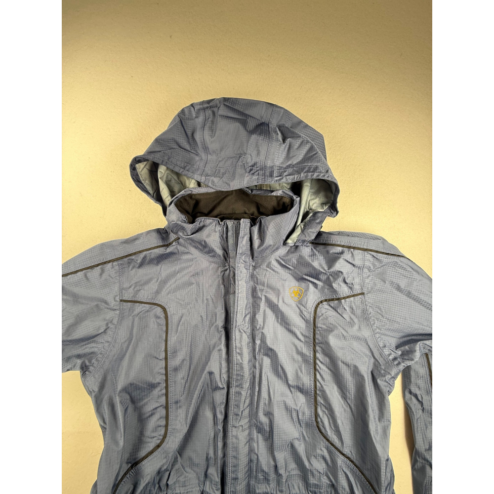 Ariat Blue Waterproof Windbreaker Jacket Women’s Small - Picture 3 of 10